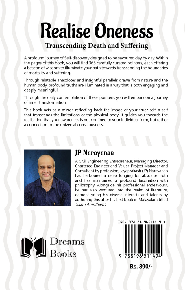 Realise Oneness - Transcending Death and Suffering (English Paperback | Kindle) - Image 2